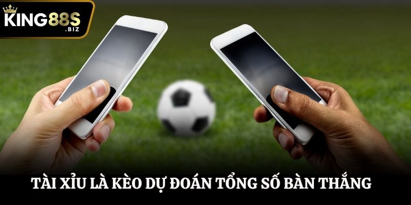 Tài xỉu là kèo dự đoán tổng số bàn thắng